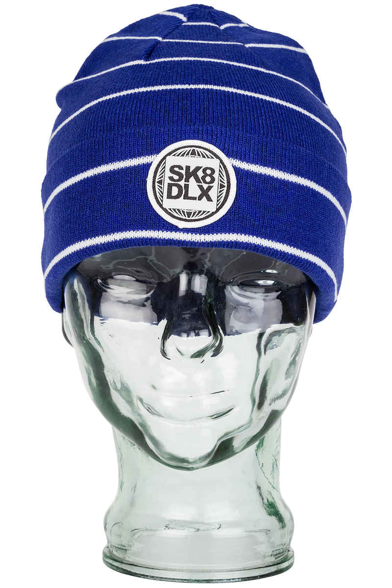 SK8DLX Stripesport Mütze (royal white)