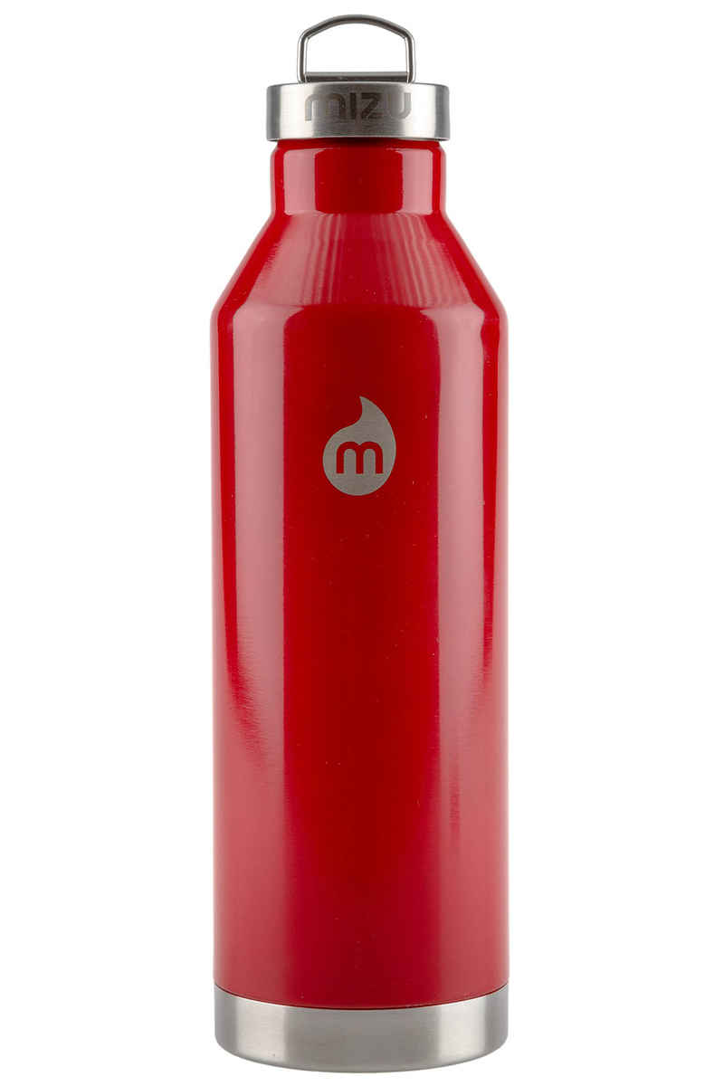 Mizu V8 Flask (glossy red)