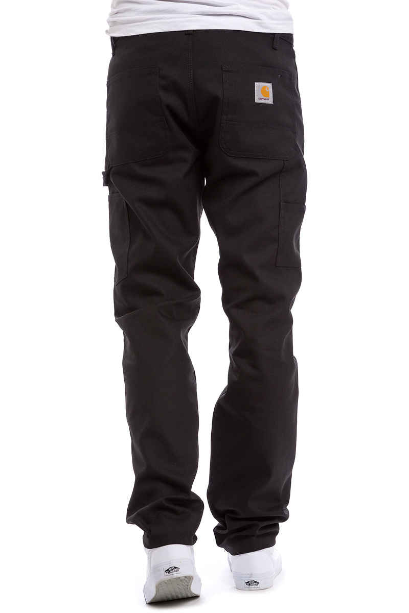 Carhartt WIP Ruck Single Knee Pant Patterson Pantalones (black rigid)
