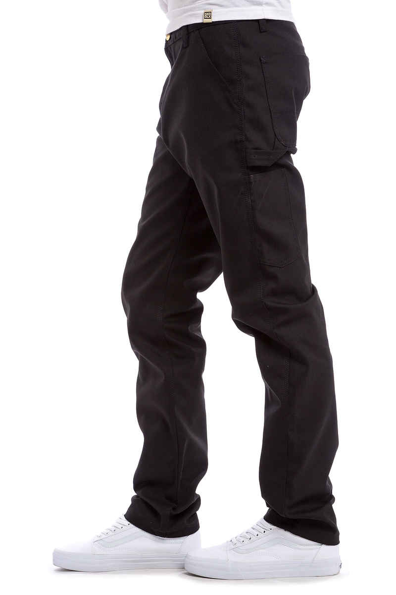 Carhartt WIP Ruck Single Knee Pant Patterson Pantalones (black rigid)