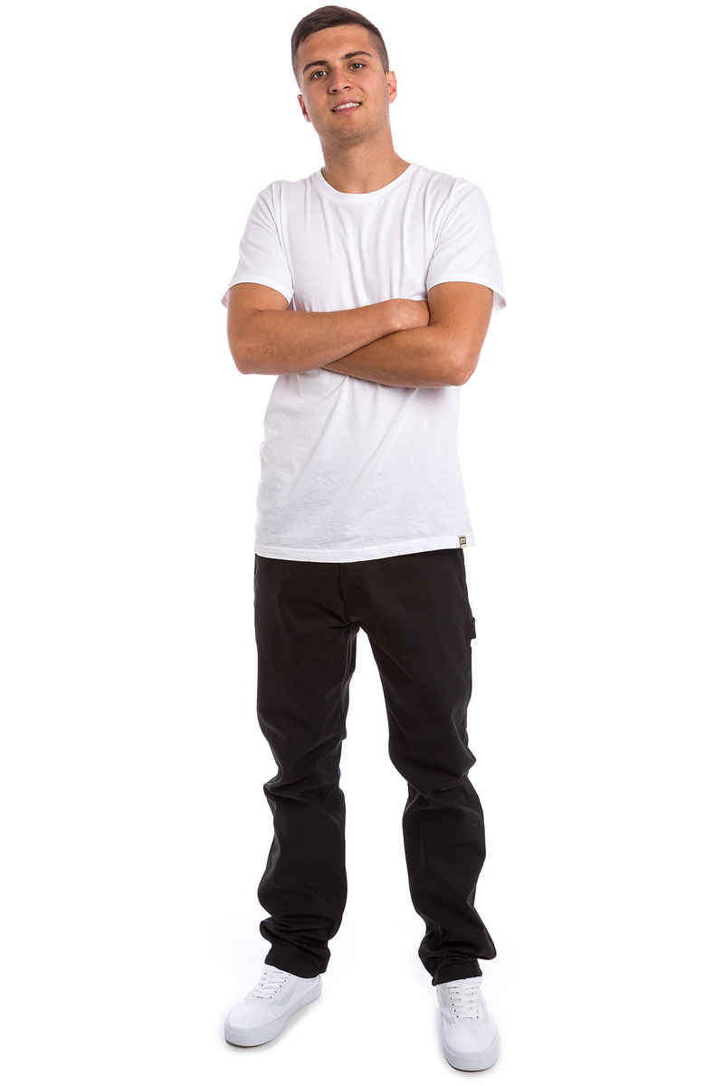 Carhartt WIP Ruck Single Knee Pant Patterson Pantalones (black rigid)