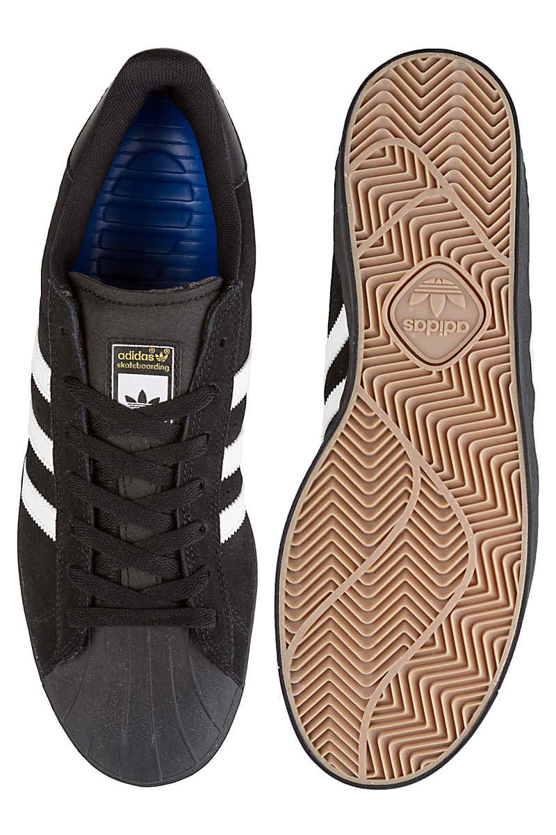 adidas Superstar Vulc ADV Zapatilla (black white black)