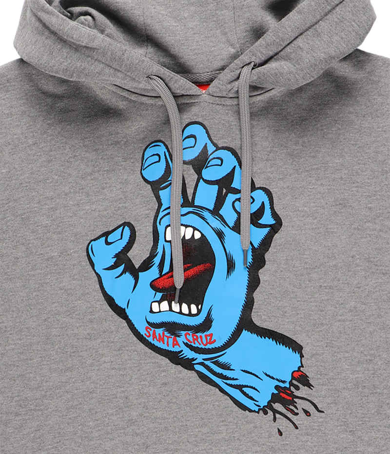 Santa Cruz Screaming Hand Hoodie (dark heather)