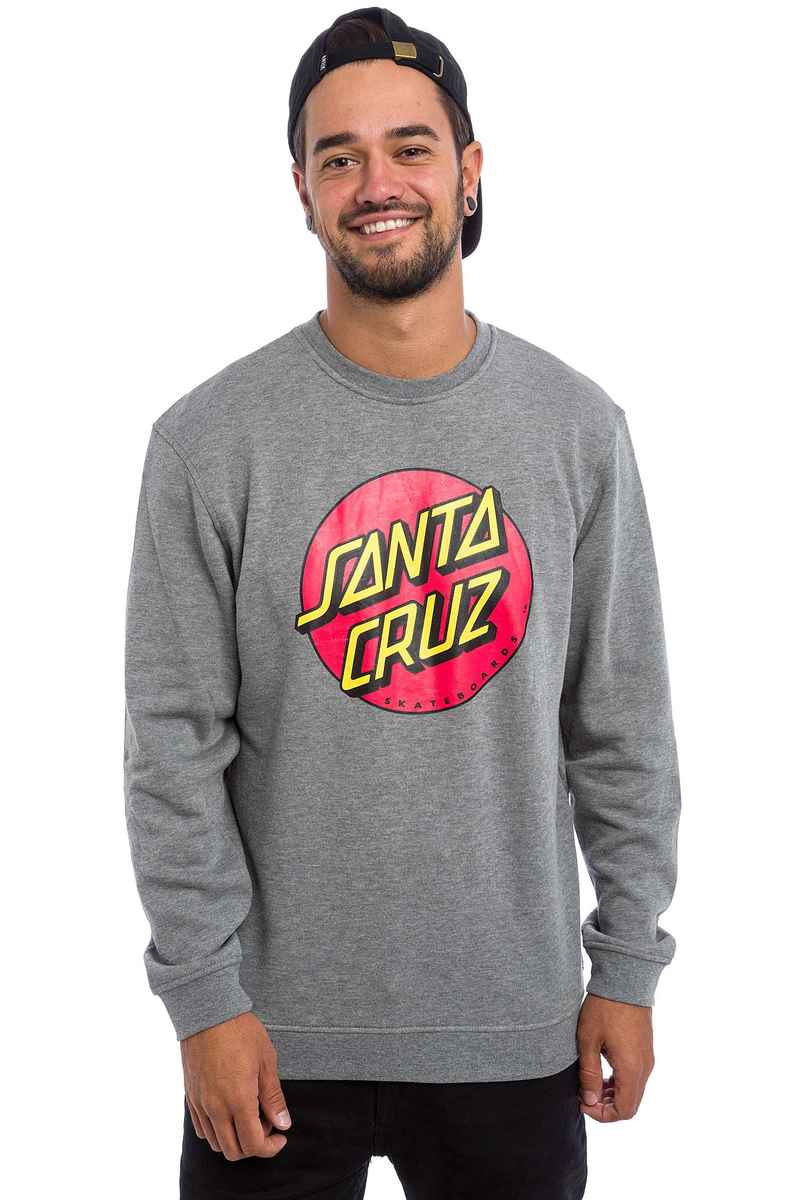 Santa Cruz Classic Dot Sweatshirt (dark heather)