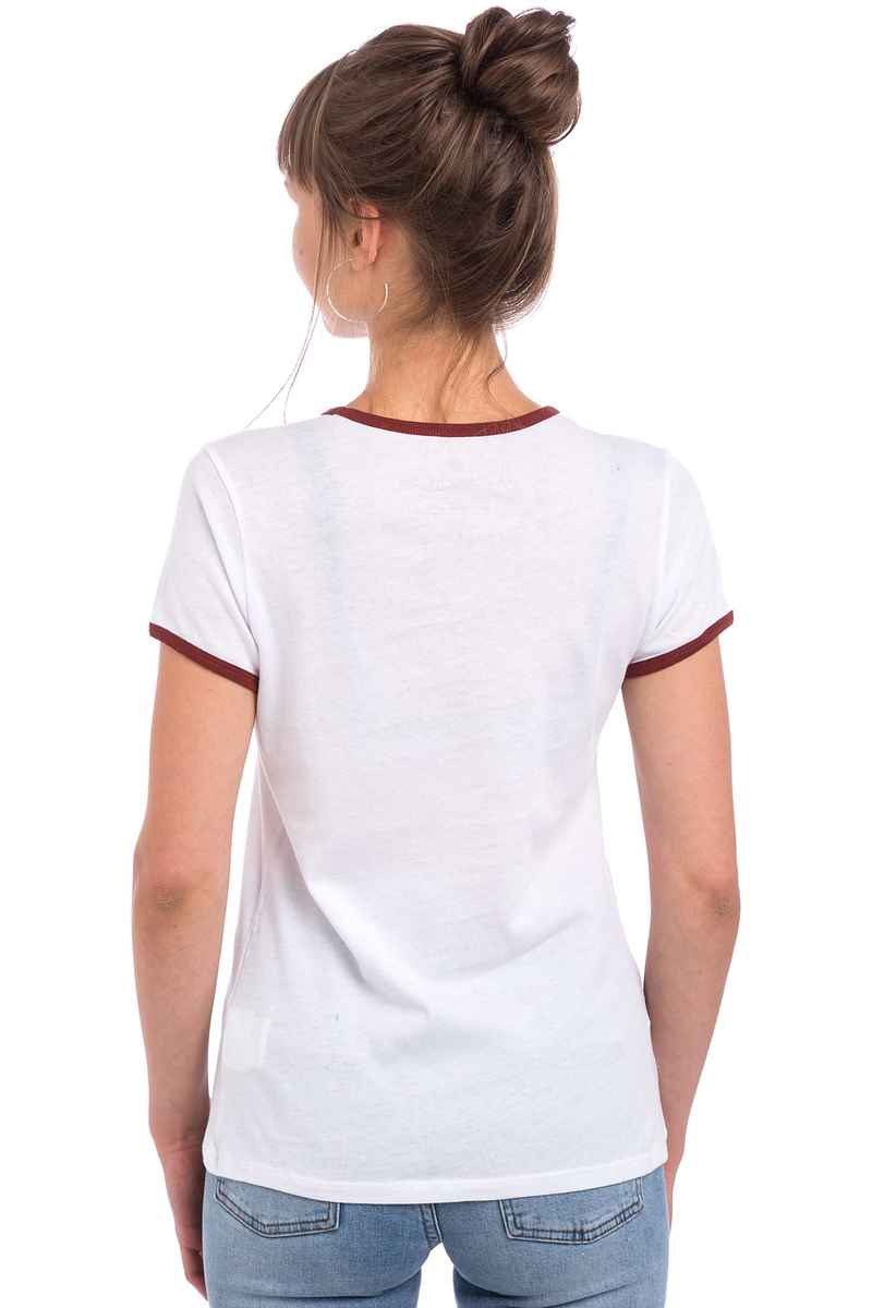 Element Lucky Cat Camiseta women (white)