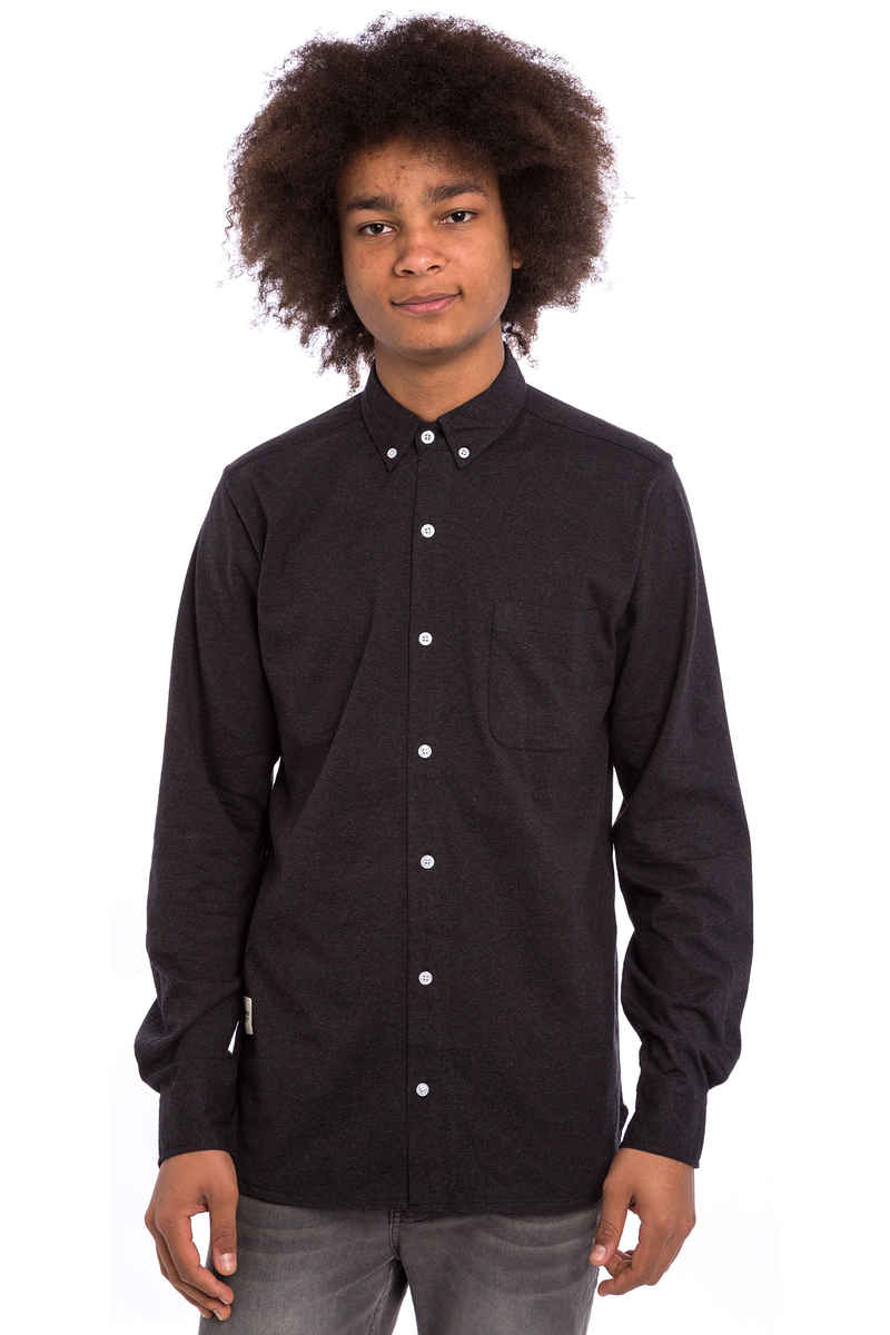 Wemoto Shaw Camicia (black melange)