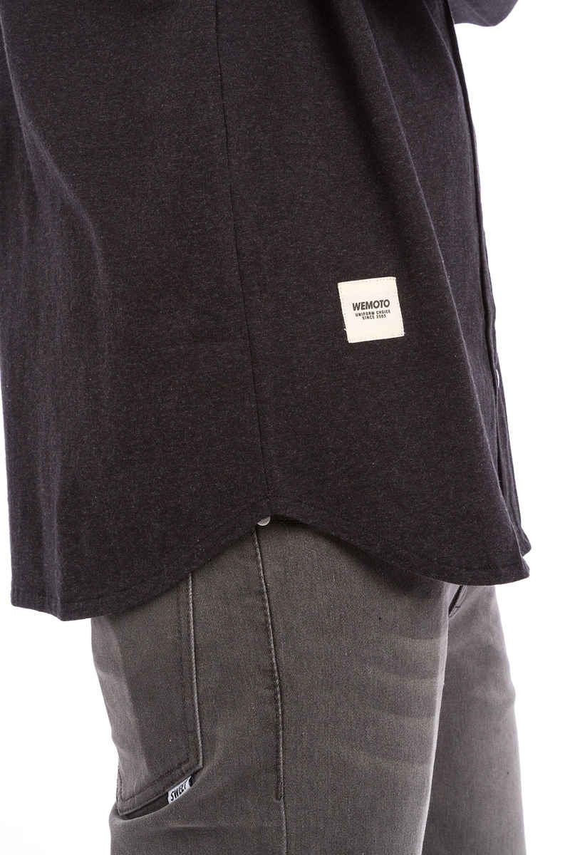 Wemoto Shaw Camicia (black melange)