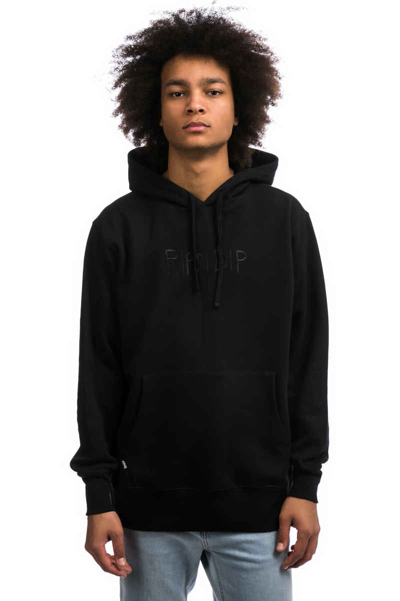 RIPNDIP Logo Hoodie (black)