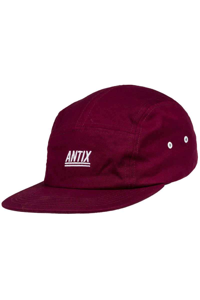 Antix Futura 5 Panel Cap (bordeaux)