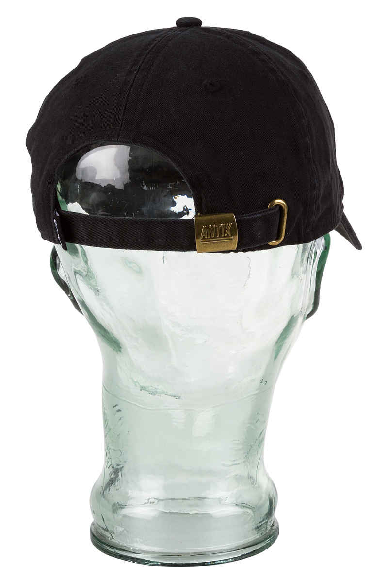 Antix Ambit 6 Panel Strapback Gorra (black)