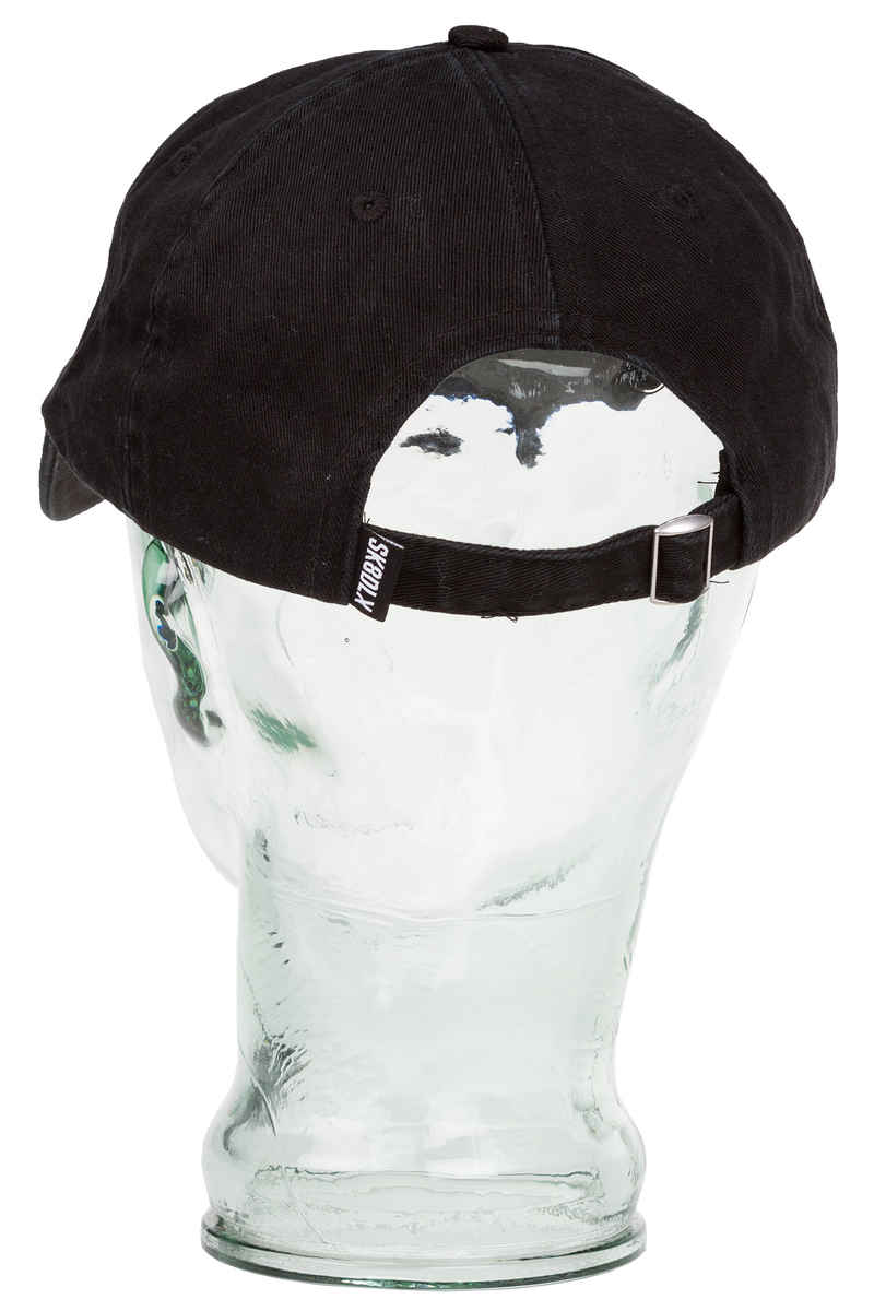 SK8DLX 90s Global 6 Panel Dad Cap (black)