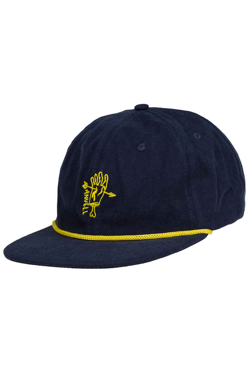 Anuell Dustam 6 Panel Cap (navy gold)