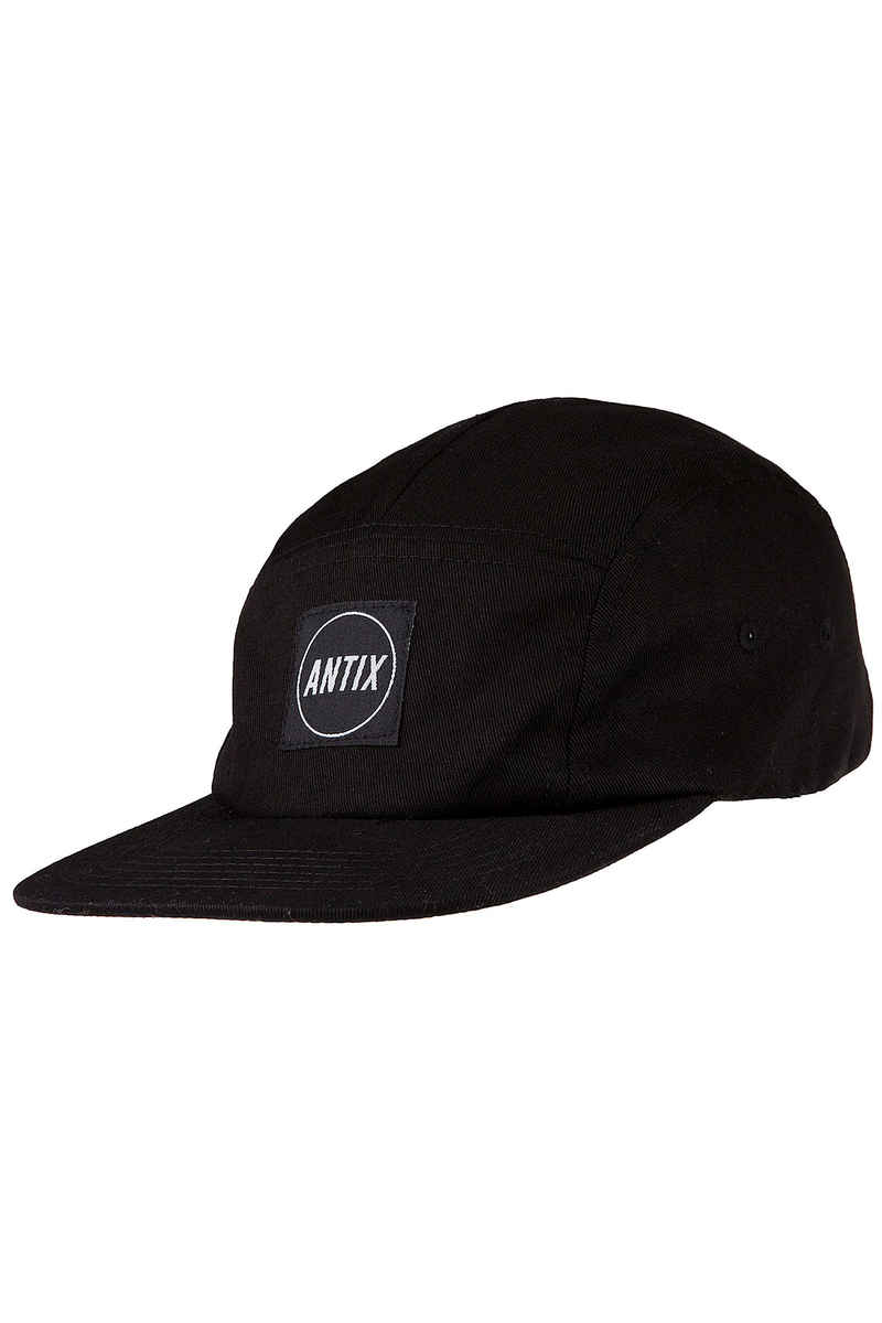 Antix Versa 5 Panel Cap (all black)