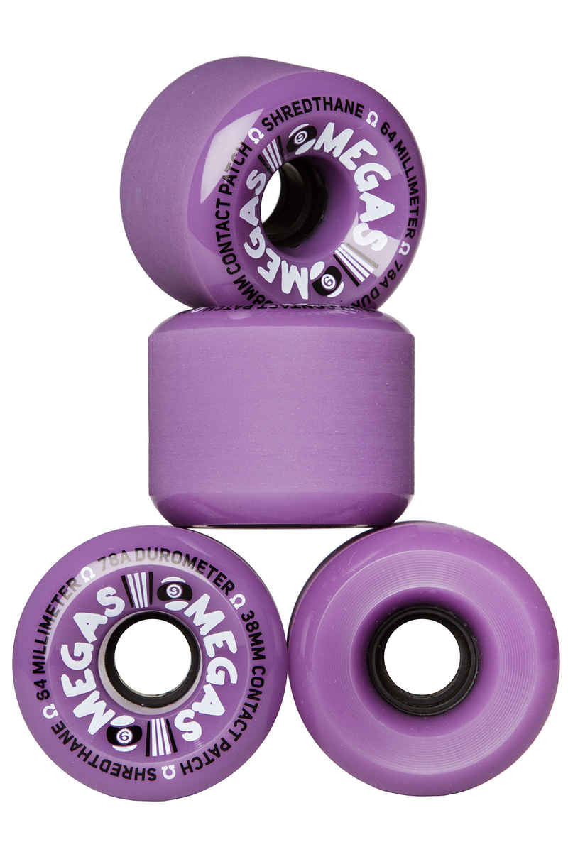 Sector 9 Omegas OS Ruote (purple) pacco da 4 64mm 78A