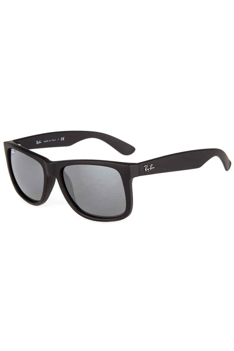 Ray-Ban Justin Zonnebrillen 55mm (rubber black silver)