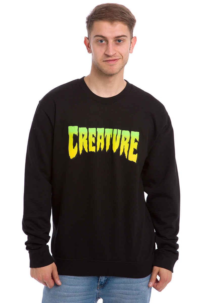 Creature Logo Sweatshirt (black)