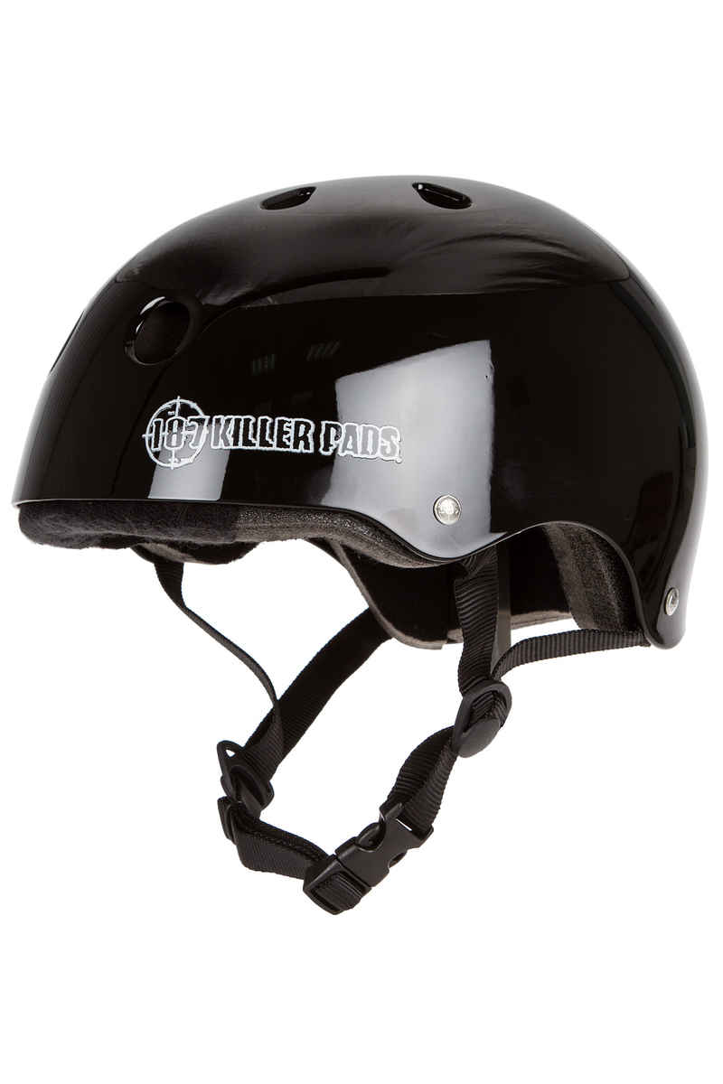 187 Killer Pads Pro Skate Helm (gloss black)
