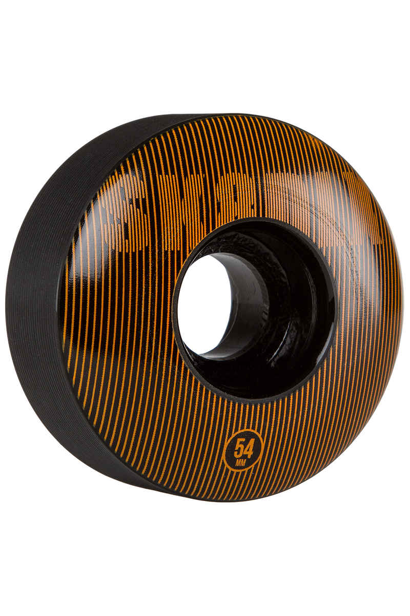 SK8DLX Stripe Series Roue (black orange) 54mm 100A 4 Pack