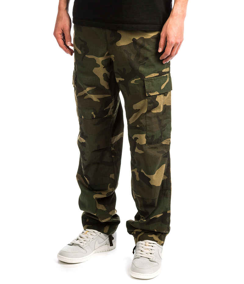 Carhartt WIP Regular Cargo Pant Columbia Hose (camo laurel rinsed)
