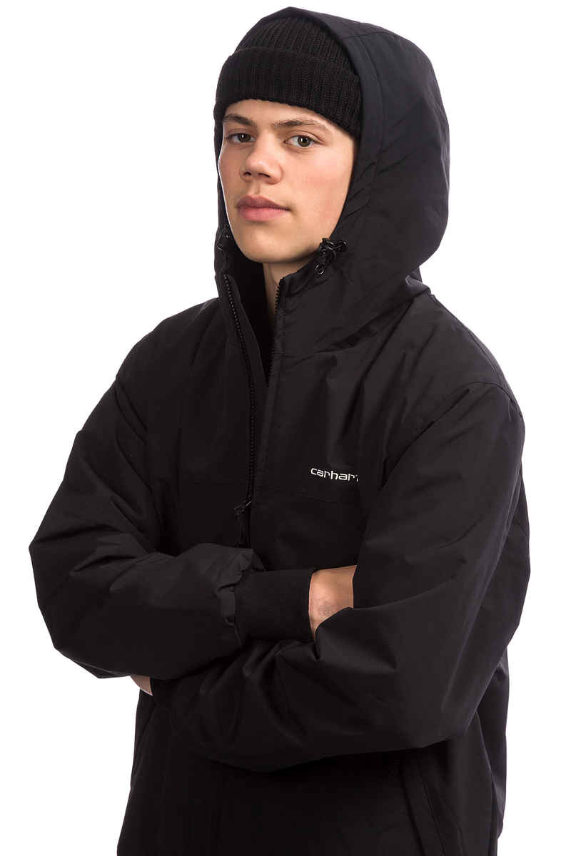 Carhartt WIP Hooded Sail Jacke (black white)