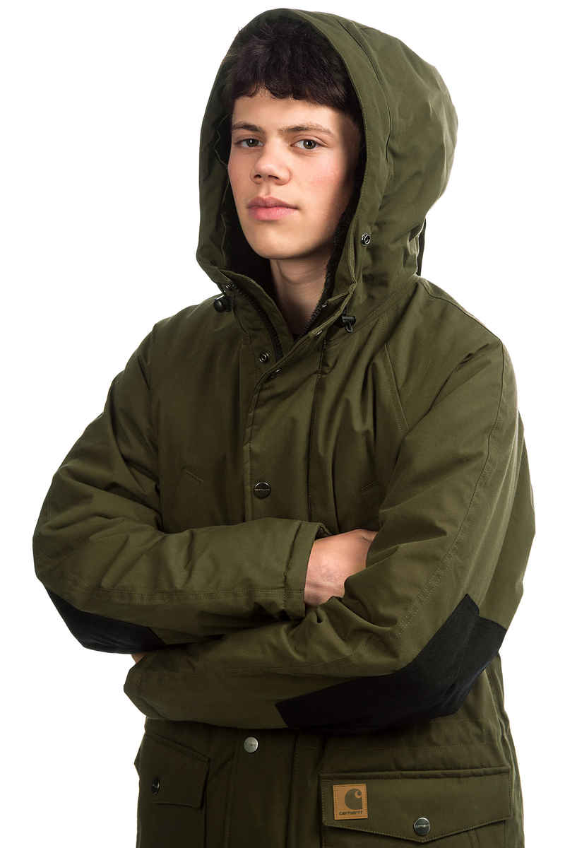 Carhartt WIP Trapper Parka Jacke (cypress black)