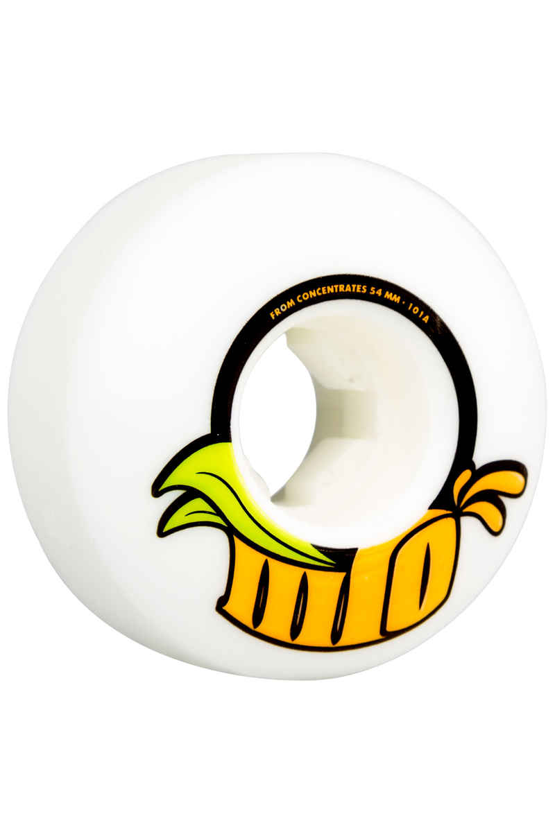OJ Wheels From Concentrate Rollen (white) 54mm 101A 4er Pack