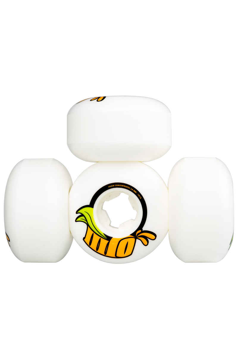 OJ Wheels From Concentrate Rollen (white) 54mm 101A 4er Pack