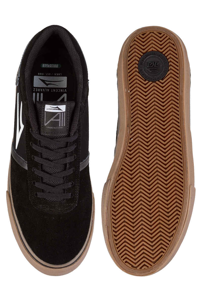 Lakai Vincent 2 Suede Chaussure (black gum)