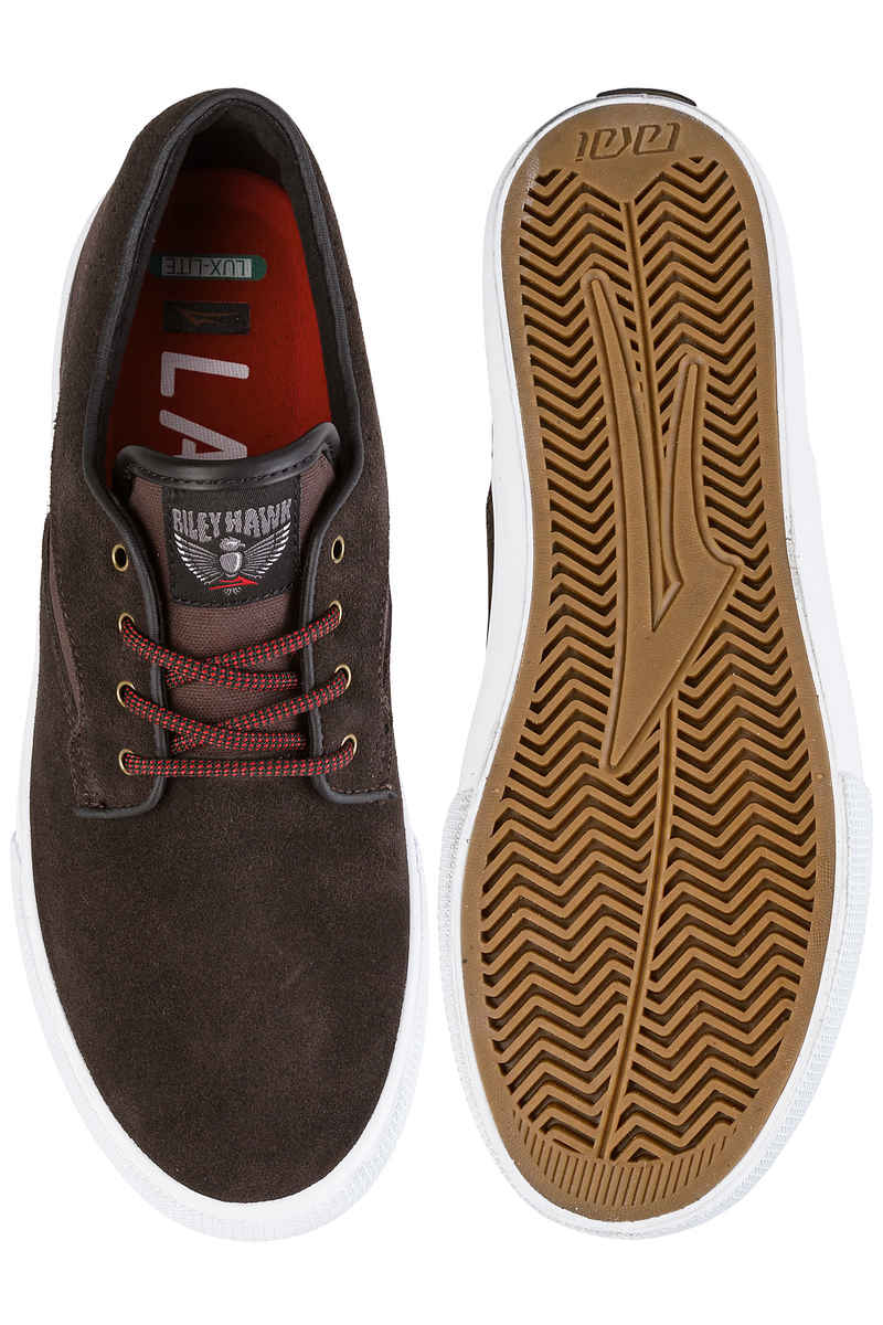 Lakai Riley Hawk Suede 16 Chaussure (chocolate)