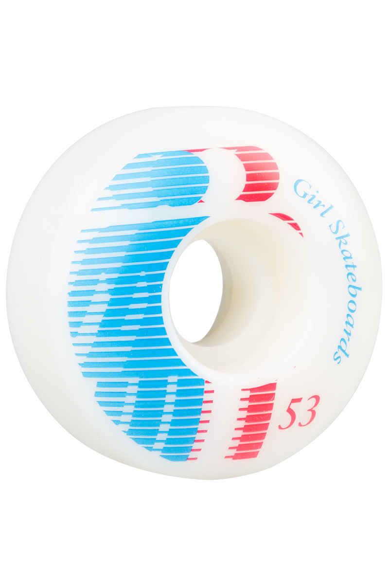 Girl National 53mm Wiel (white) 4 Pack