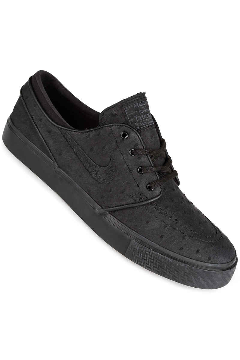 Nike SB Zoom Stefan Janoski Leather Schuh (black black anthracite)