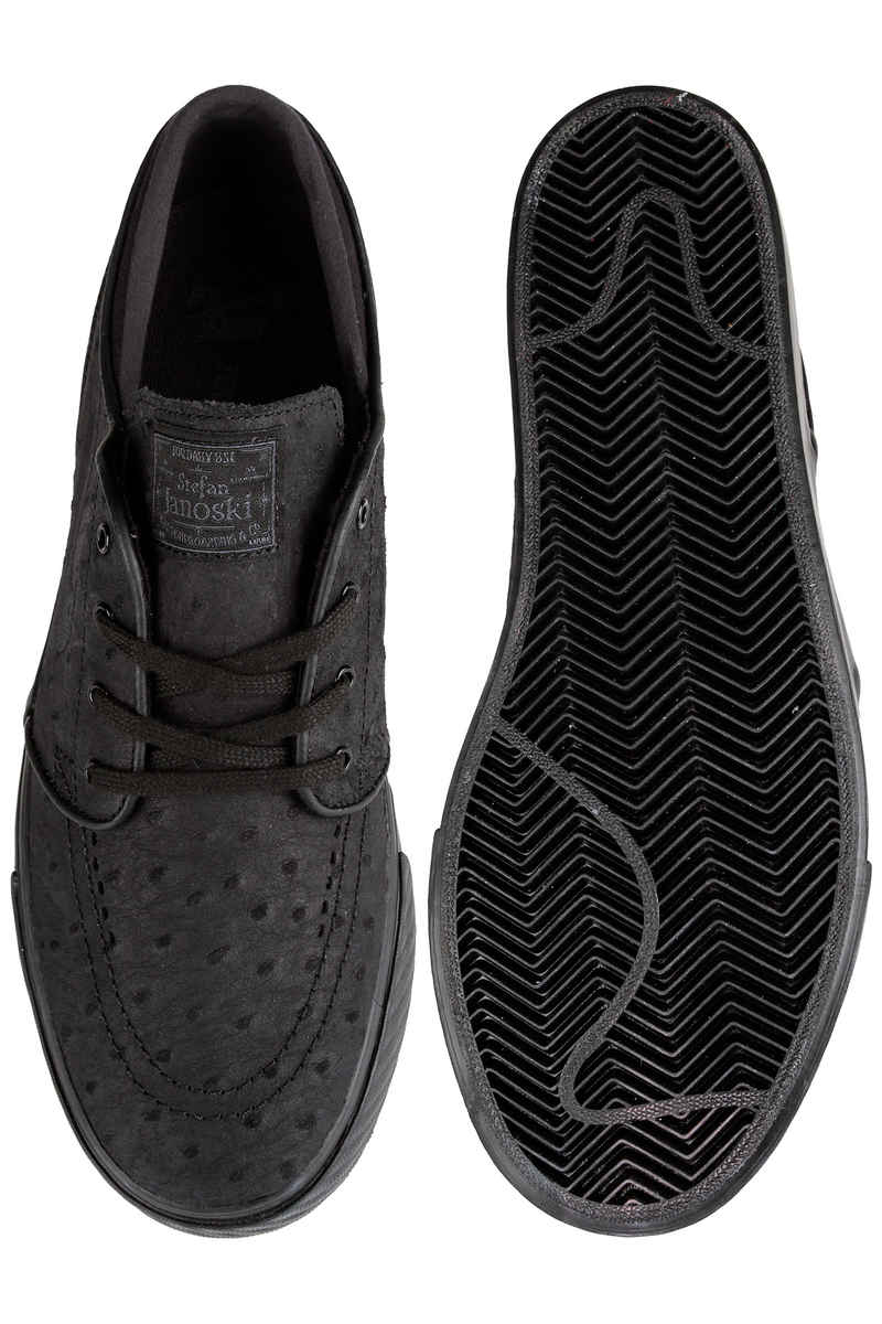 Nike SB Zoom Stefan Janoski Leather Schuh (black black anthracite)