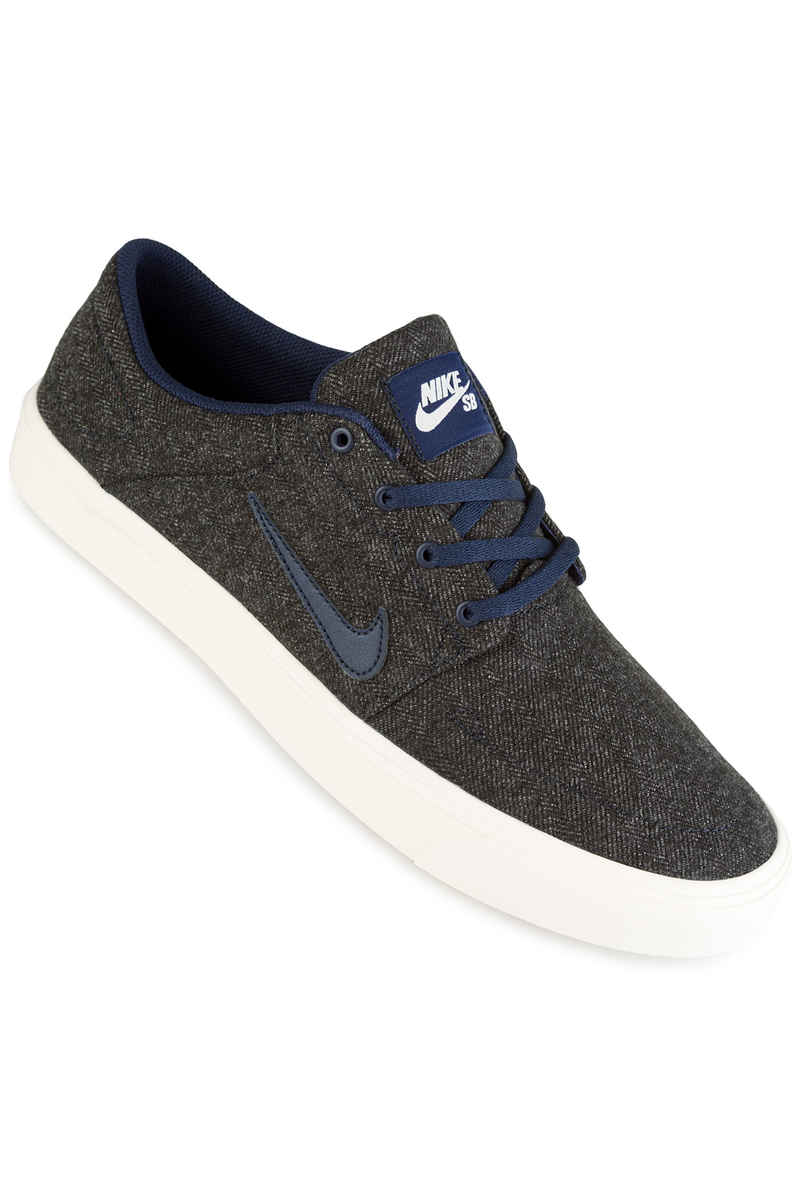 Nike SB Portmore Canvas Premium Chaussure (anthracite obsidian)