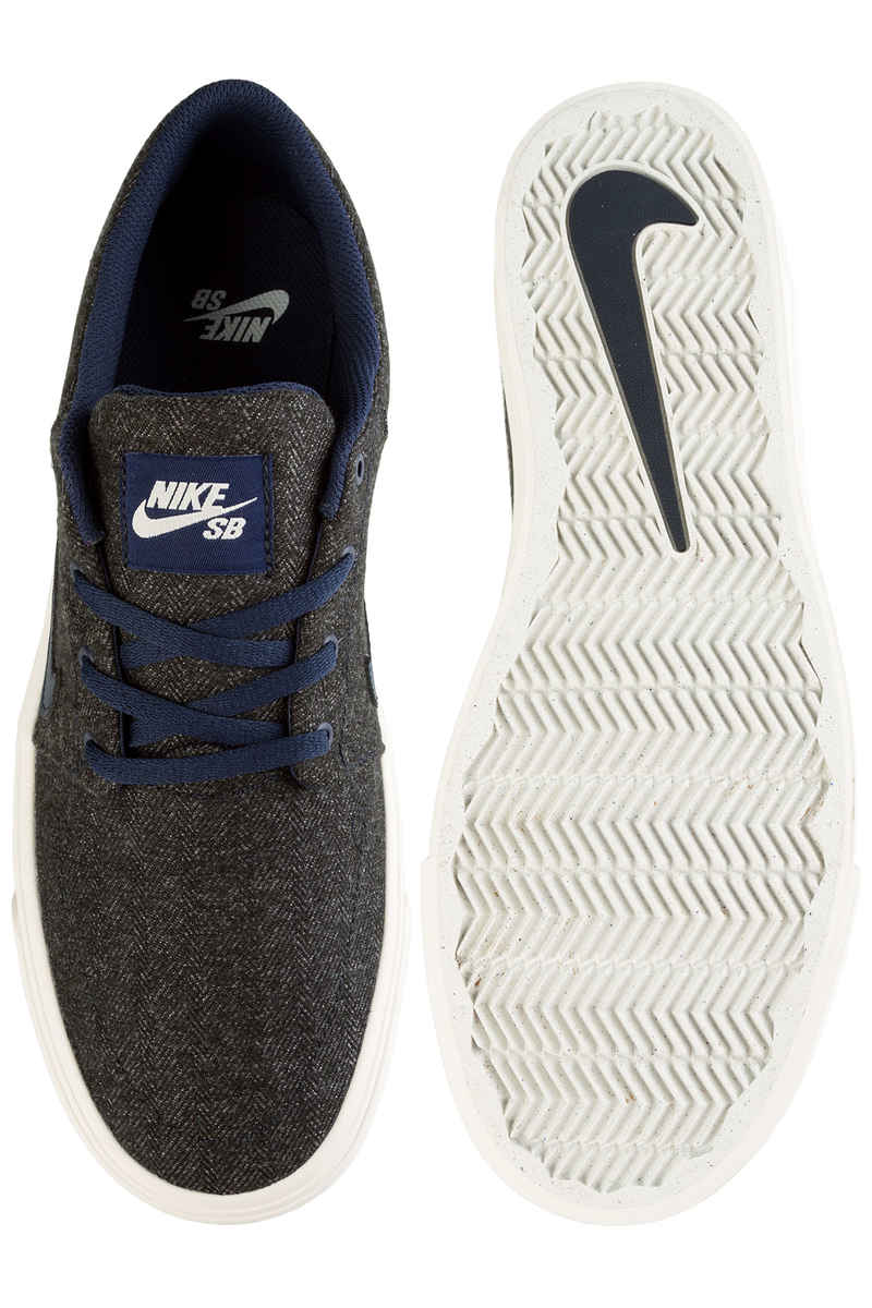 Nike SB Portmore Canvas Premium Chaussure (anthracite obsidian)
