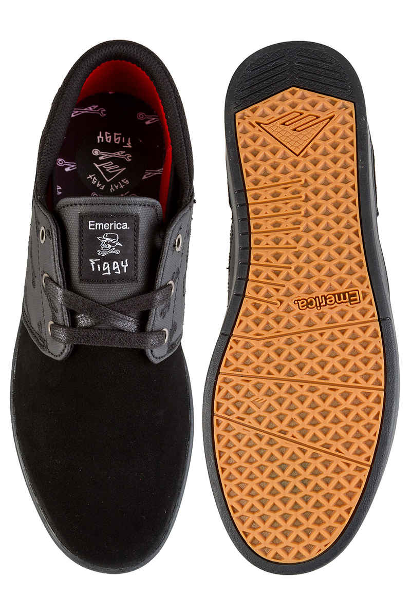 Emerica x Hard Luck Figueroa Chaussure (black black)