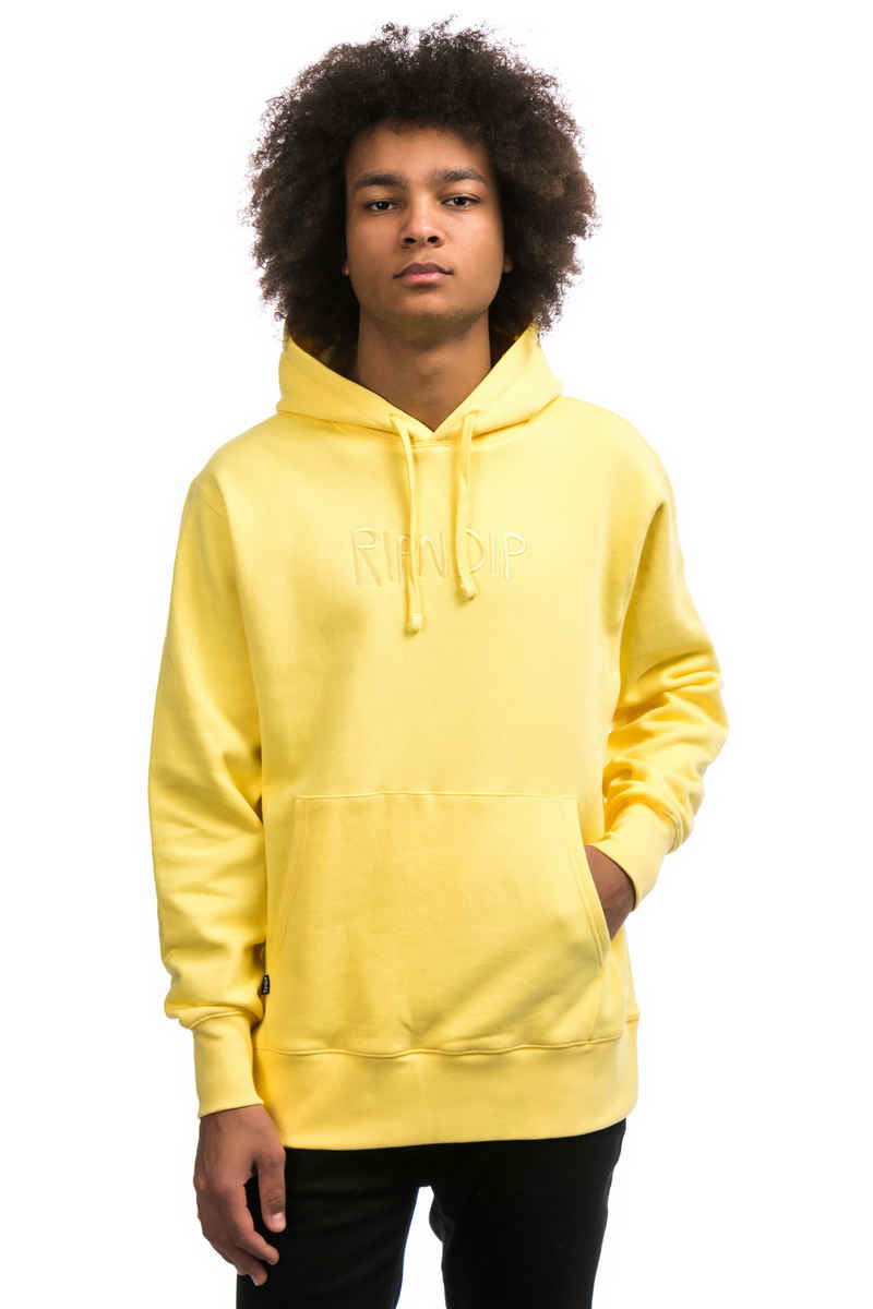 RIPNDIP Logo Sudadera (yellow)