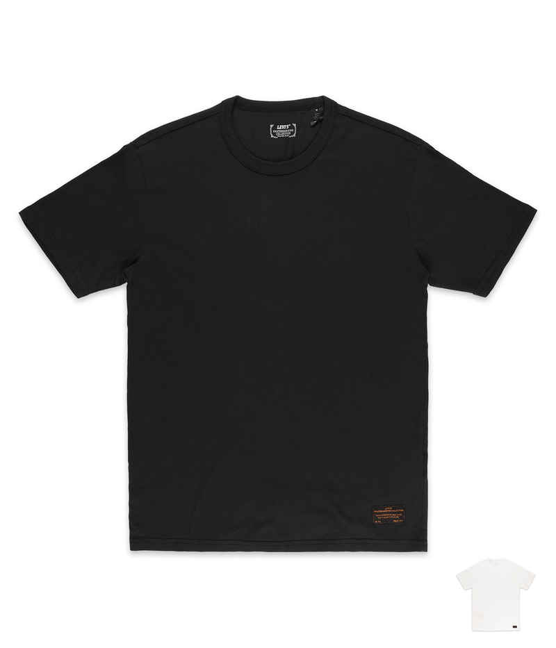 Levi's Skate 2 Pack T-Shirt (white jet black)