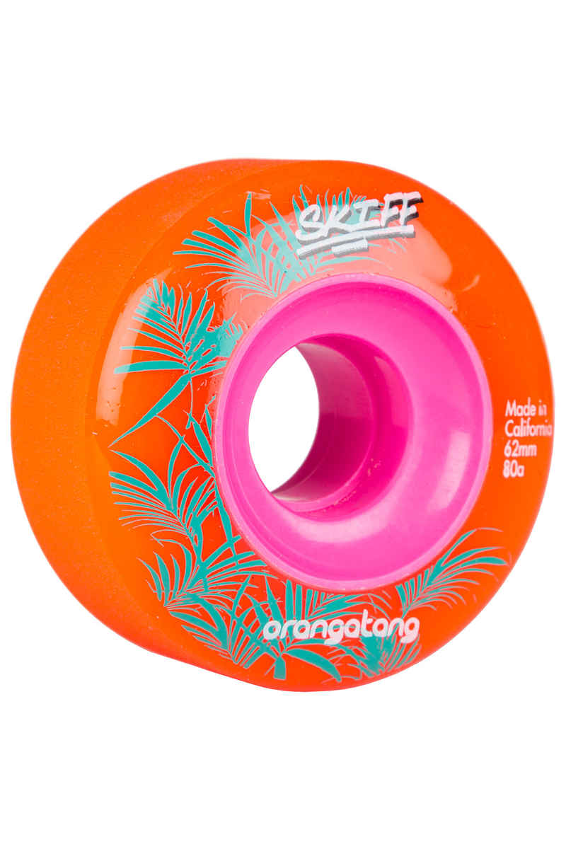 Orangatang Skiff Rollen (orange) 4er Pack 62mm 80A