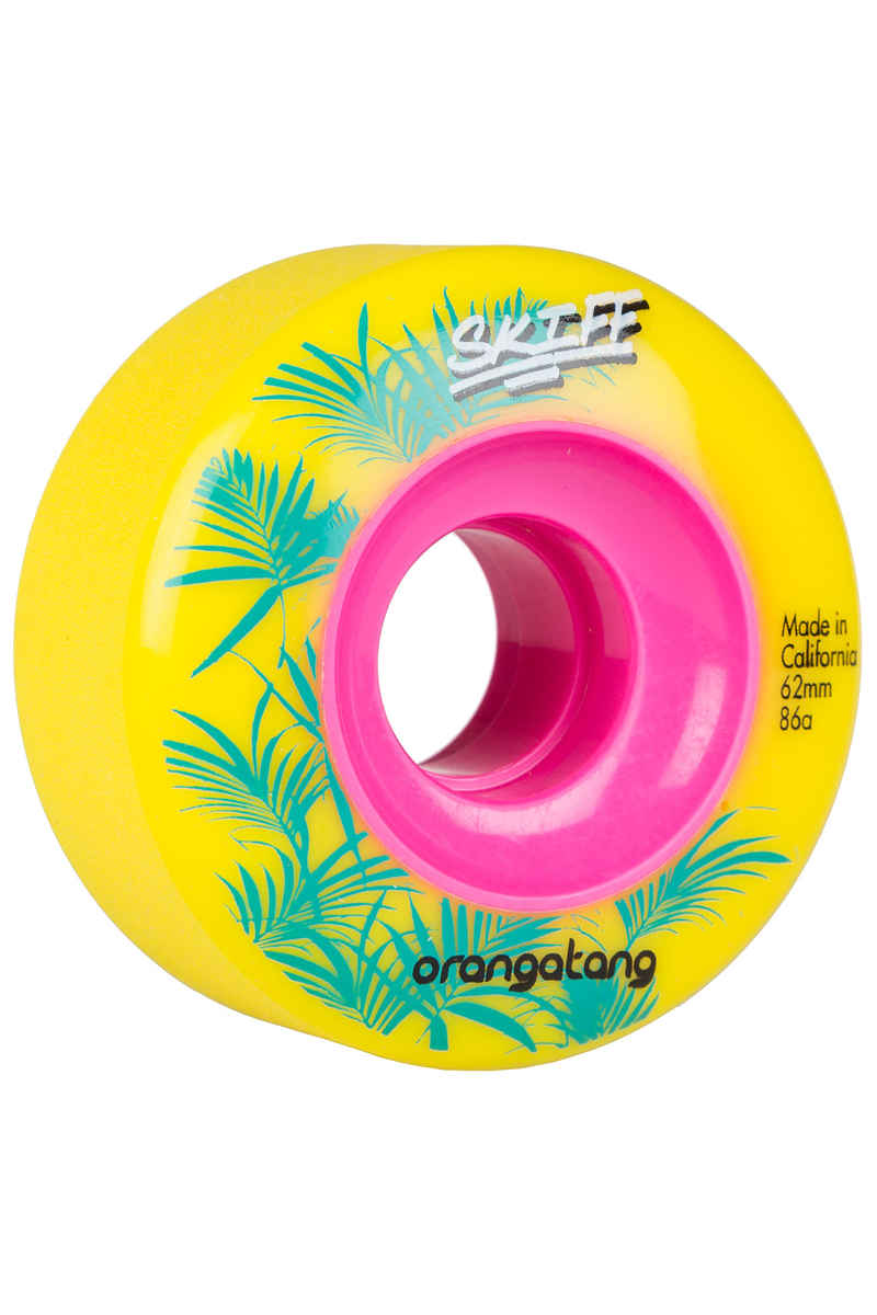 Orangatang Skiff Rueda (yellow) Pack de 4 62mm 86A