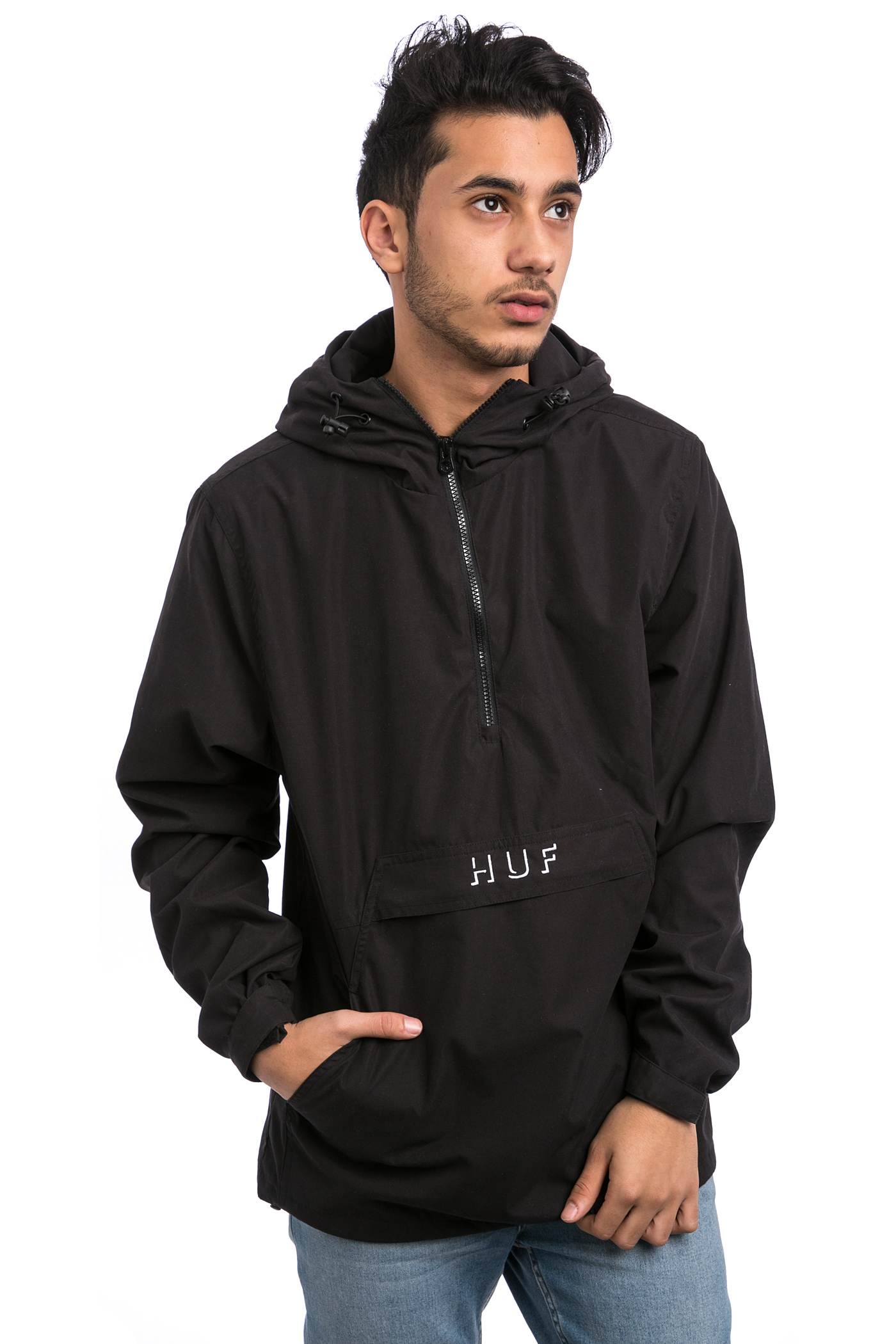 HUF Shadow Jacke black kaufen bei skatedeluxe