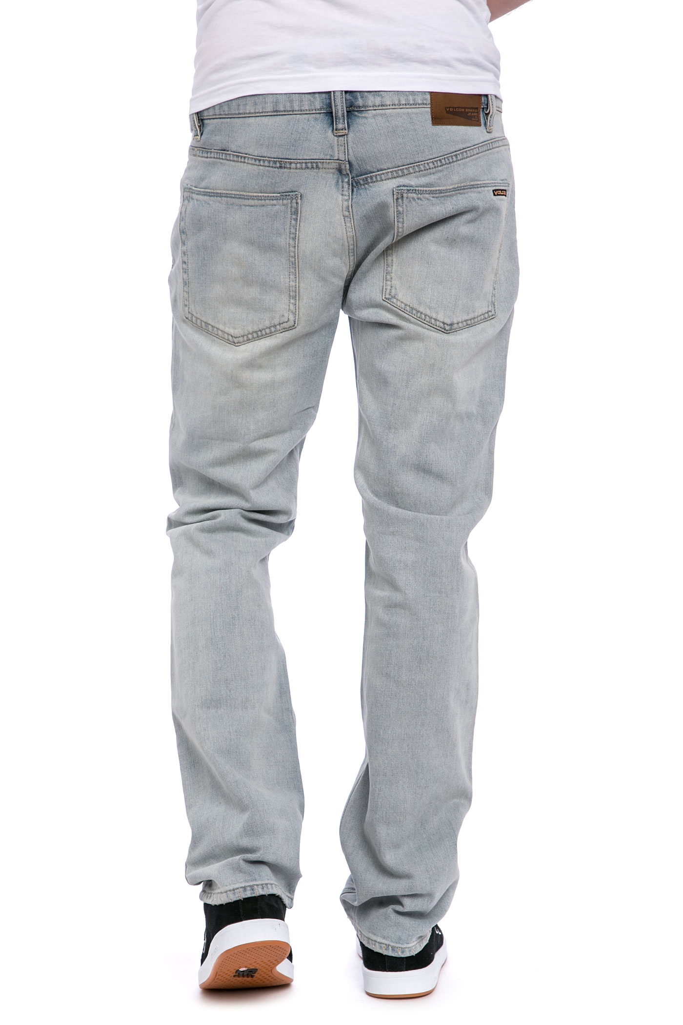 Volcom Solver Jeans (sure shot light wash) buy at skatedeluxe