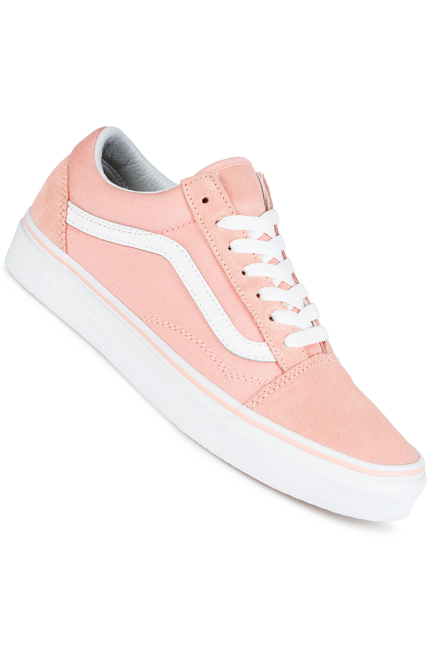 vans peach shoes