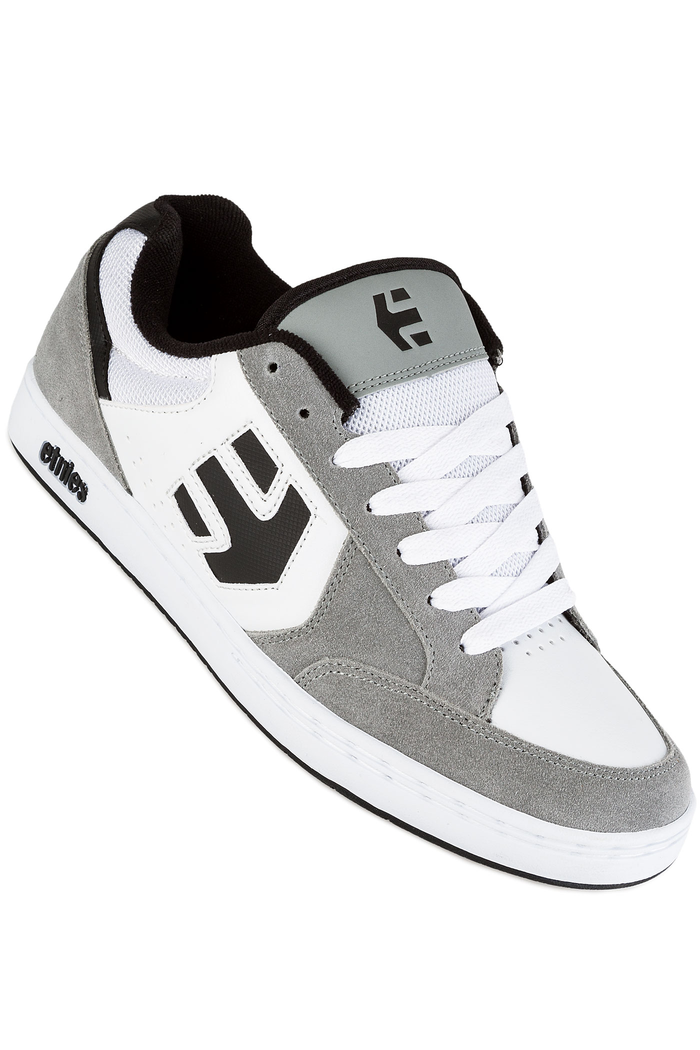 Etnies Swivel Shoes (grey white) buy at skatedeluxe