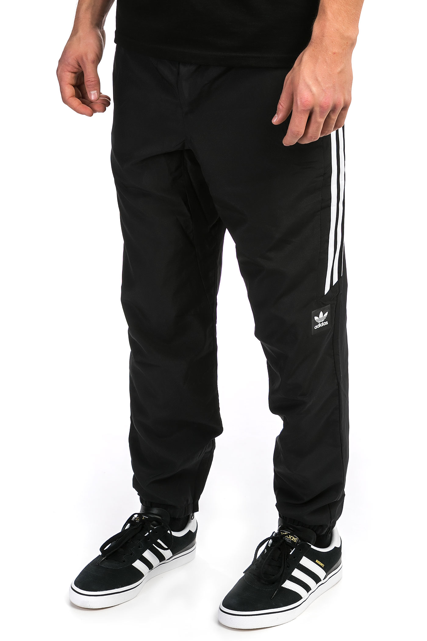 adidas Classic Pants (black white) buy at skatedeluxe