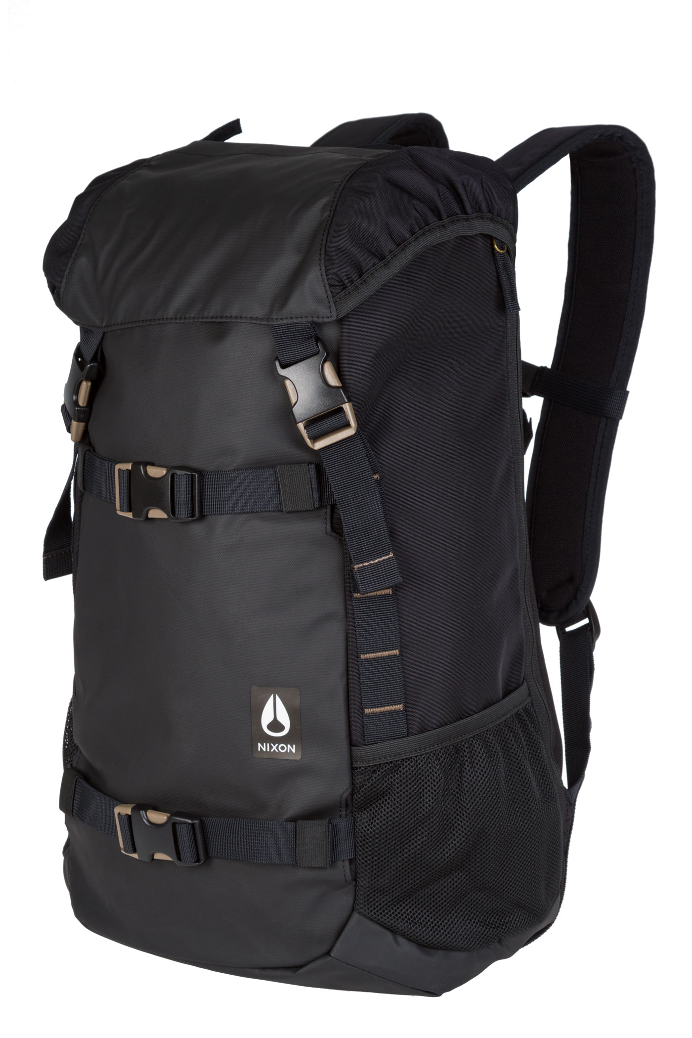 Nixon Landlock III Backpack 33L (all black nylon) buy at skatedeluxe