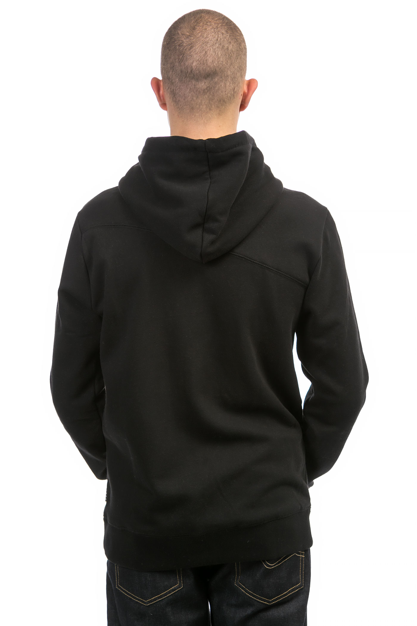 Stn Sngl Zip Volcom Avec sweatshirt Capuchonblack 80OnXwPk