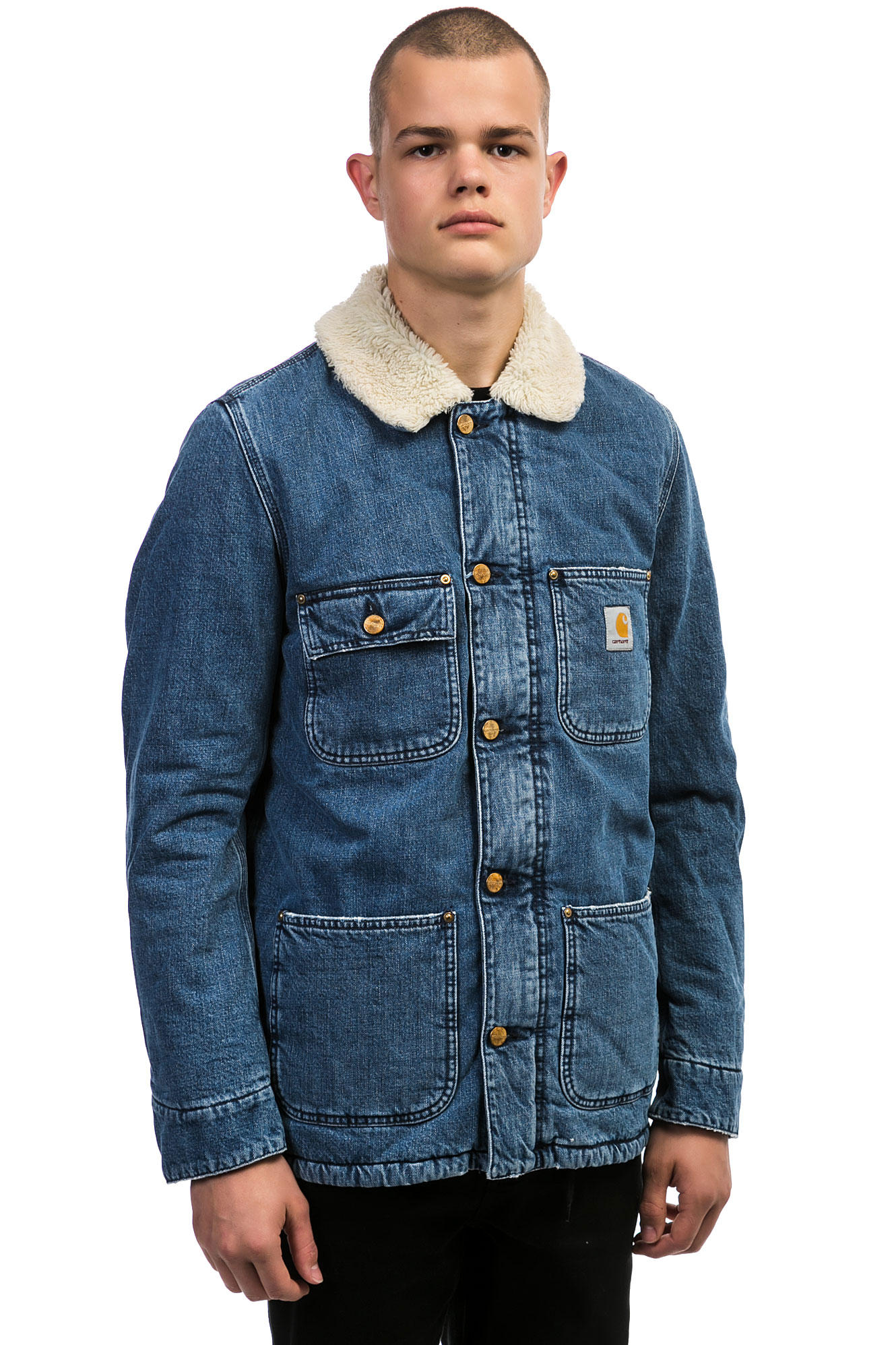 Carhartt WIP Fairmount Jacket (blue stone washed) buy at