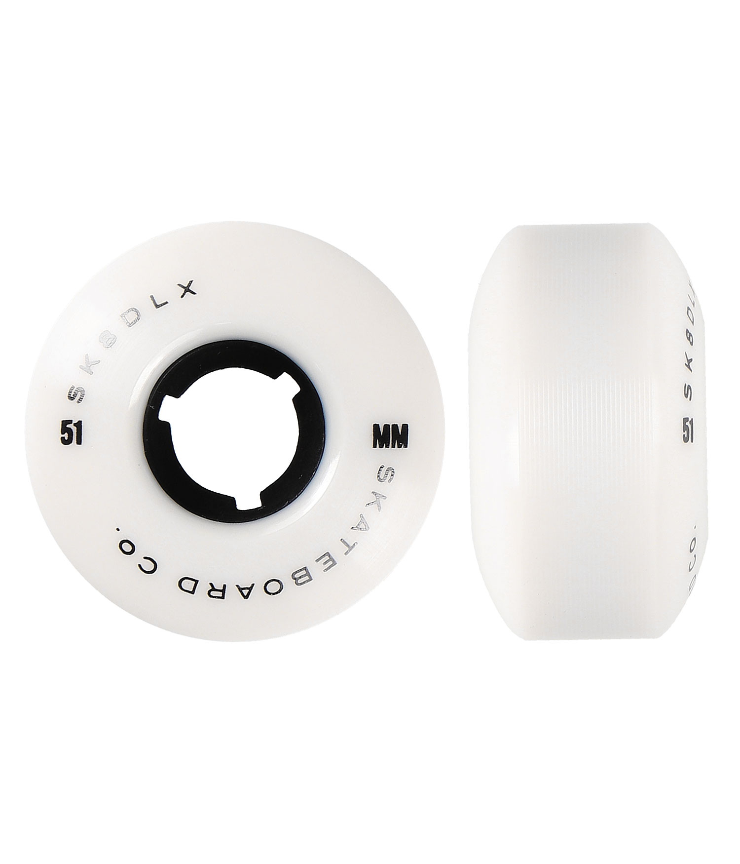 skatedeluxe Fidelity Series Rollen white/black