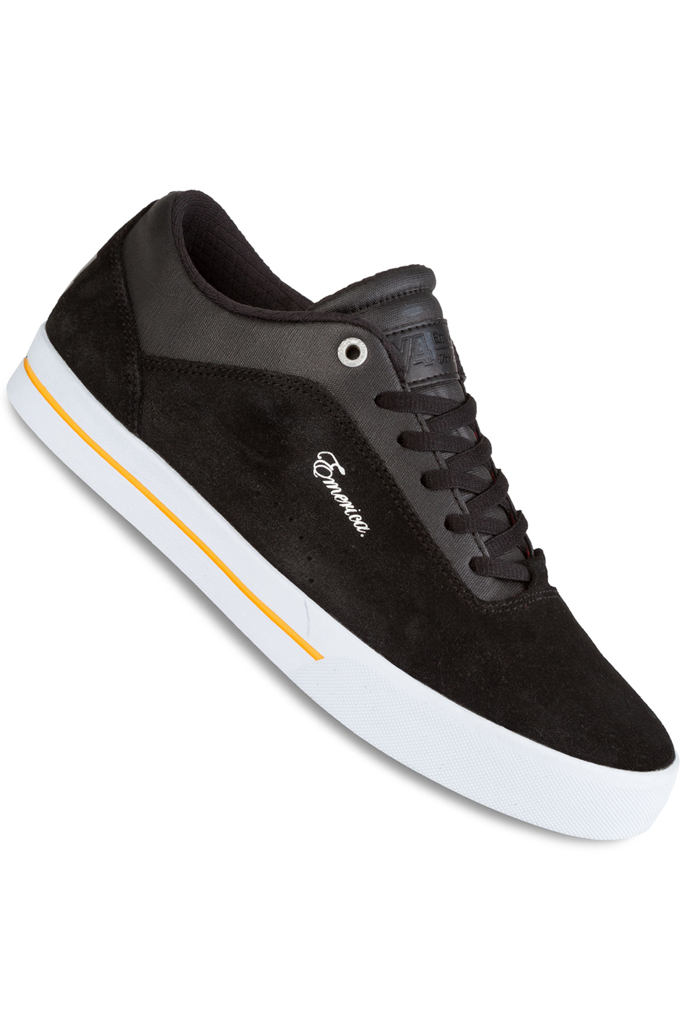 Emerica Herman GCode Shoes (black white gold) buy at