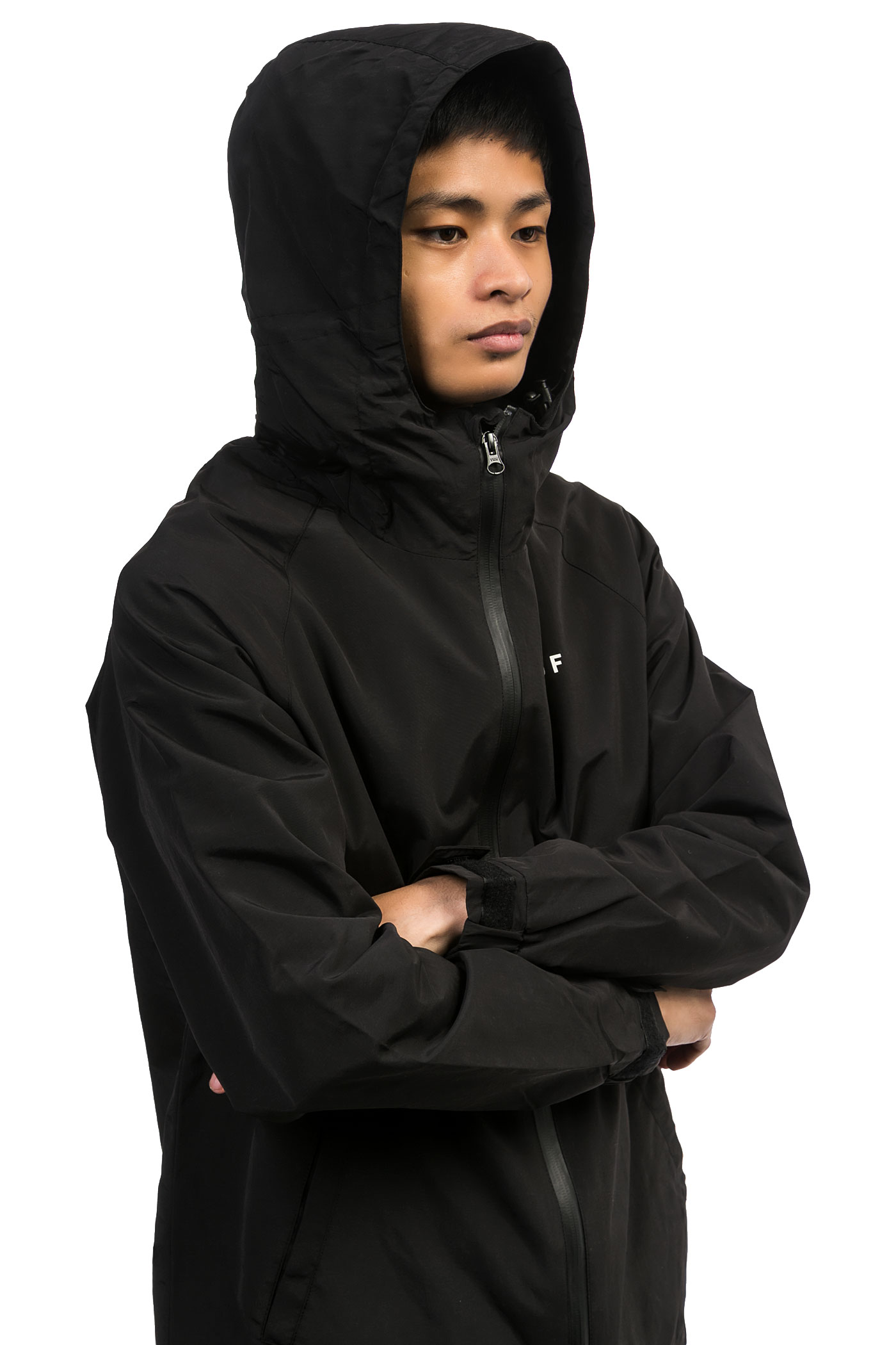 HUF Standard Shell Jacke black kaufen bei skatedeluxe